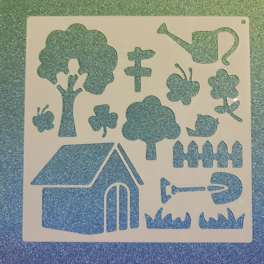 Gardening Stencil