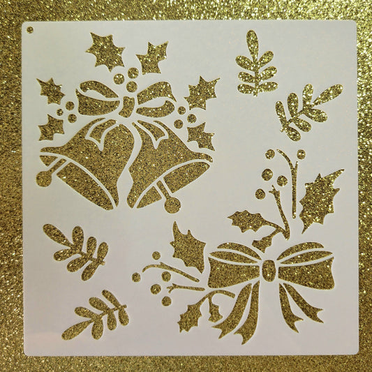 Bell & Bows Stencil