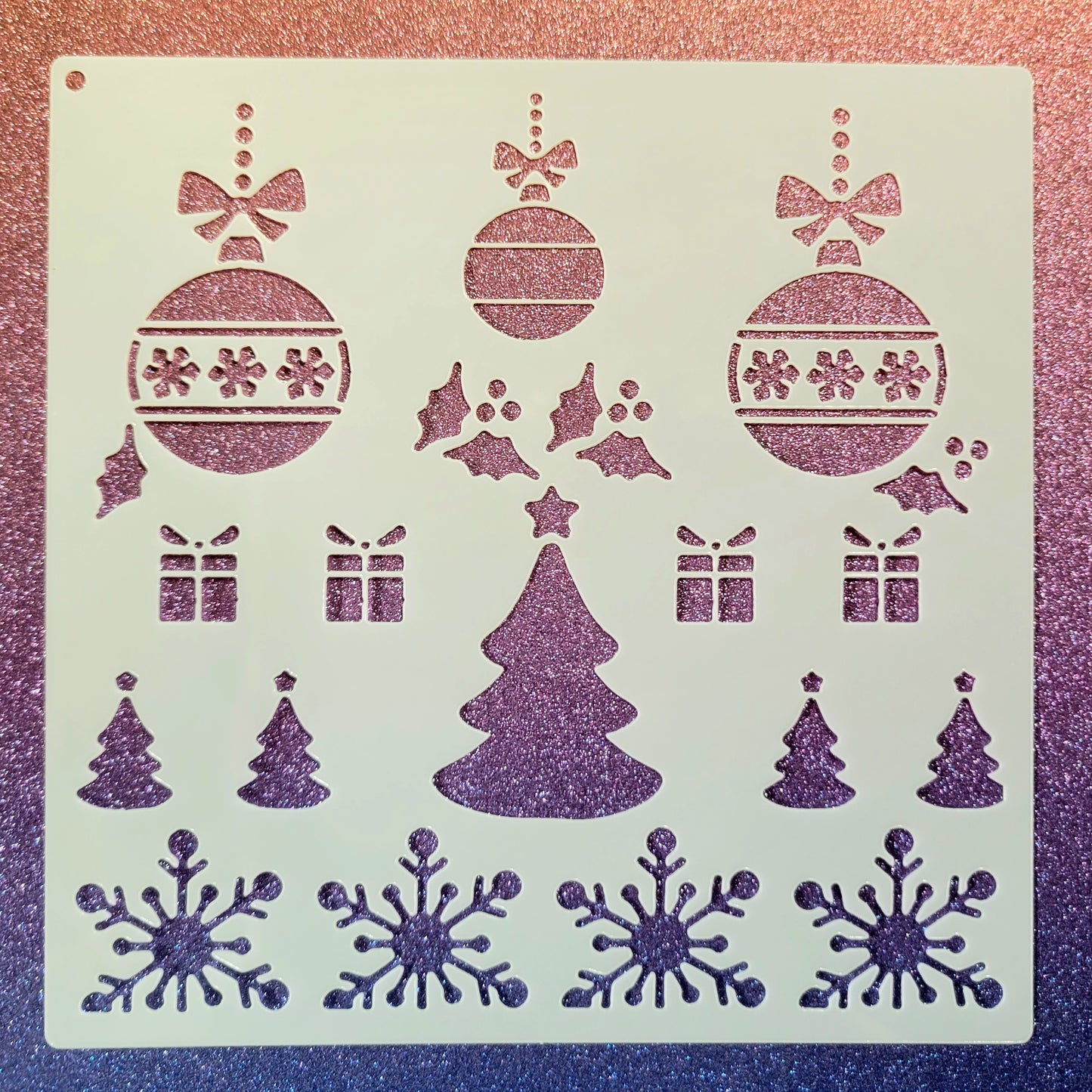Holiday Medley Stencil