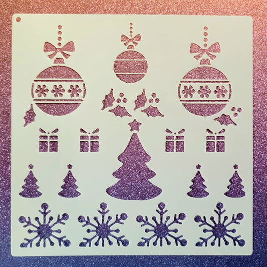 Holiday Medley Stencil