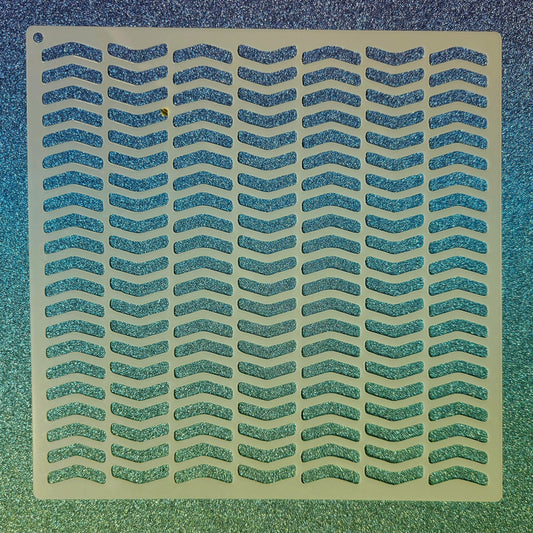 Flat Arrow Pattern Stencil