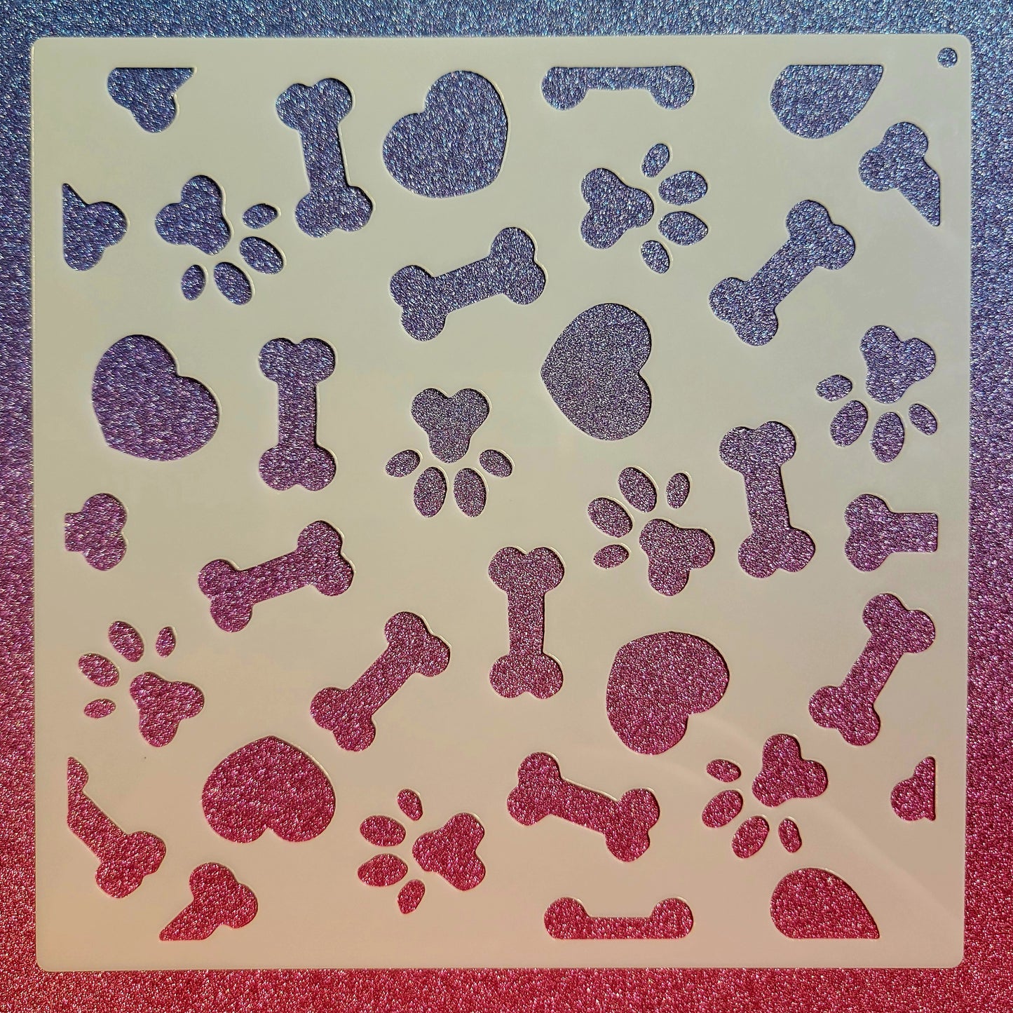 Love my Dog Stencil