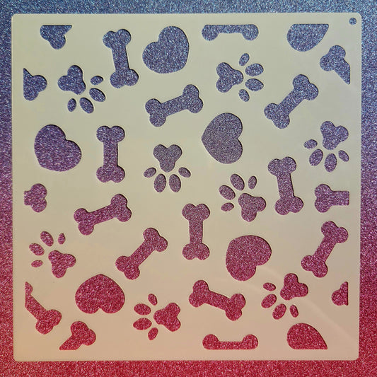 Love my Dog Stencil
