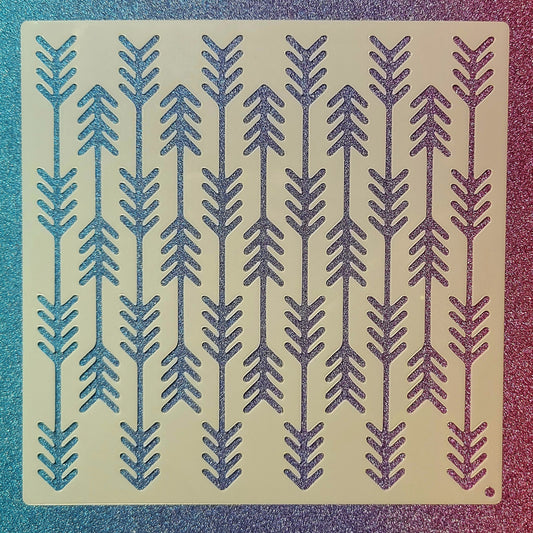 Cupids Arrow Stencil