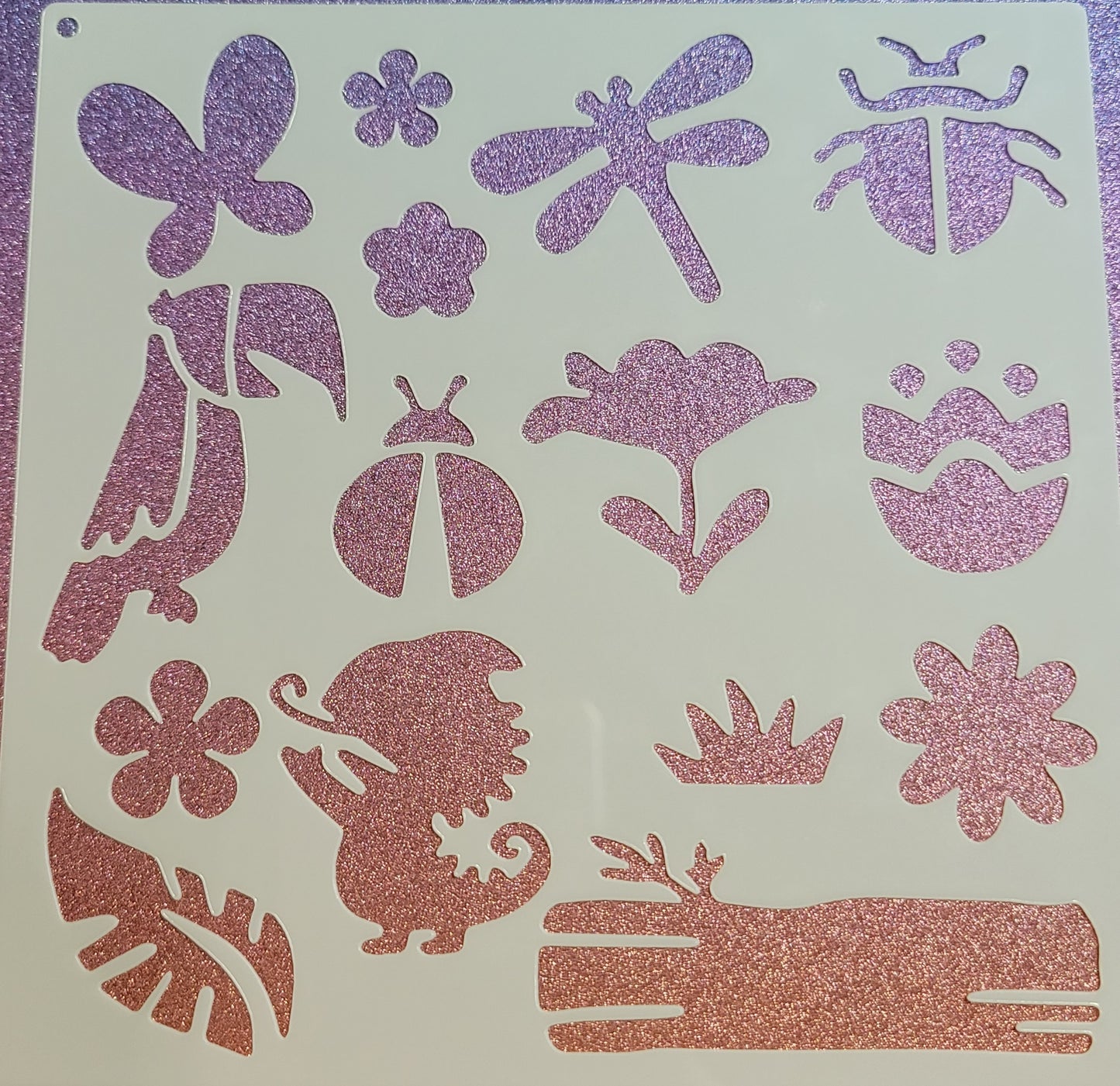 Spring Mix Stencil