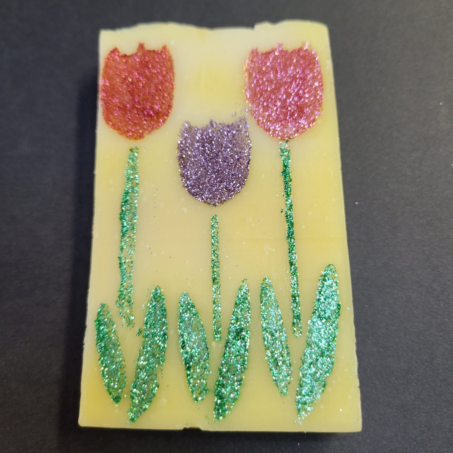 Tulip Field Stencil