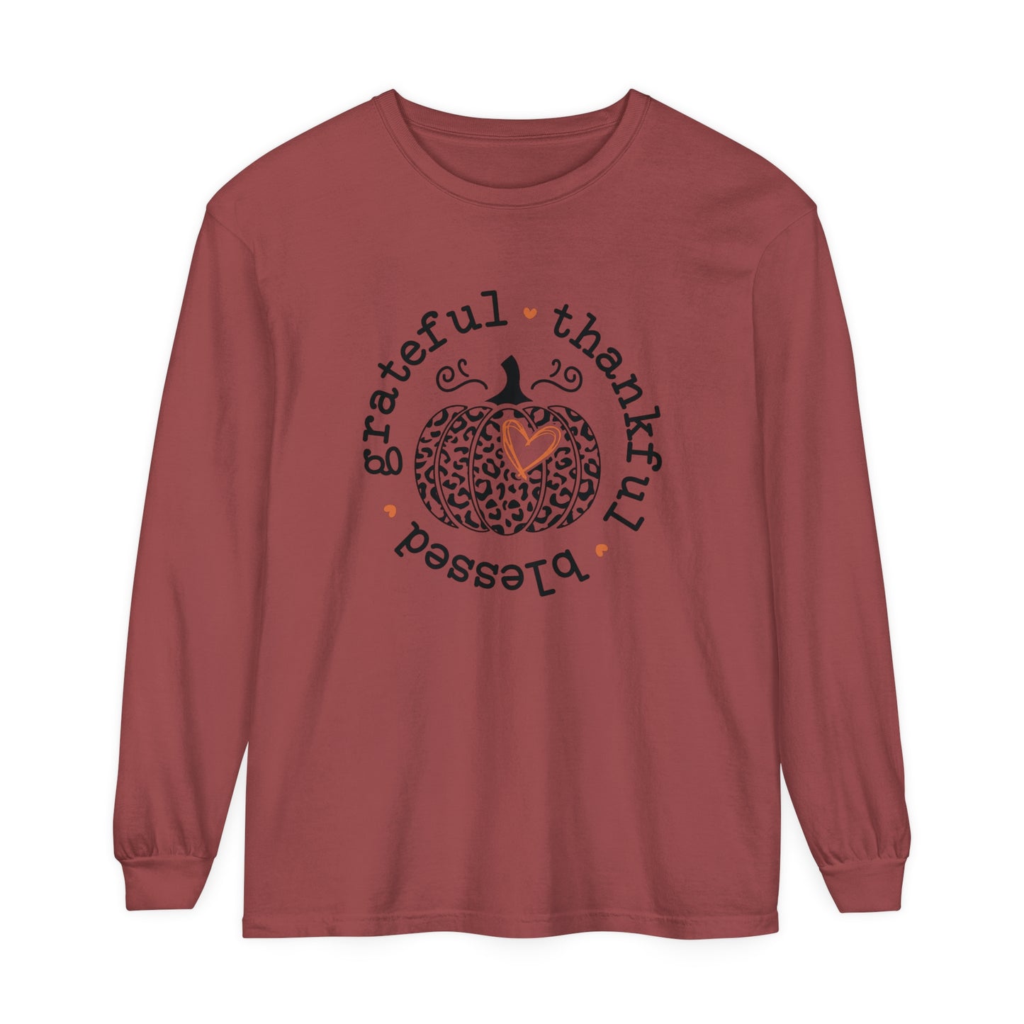 Grateful - Thankful - Blessed Long Sleeve Shirt