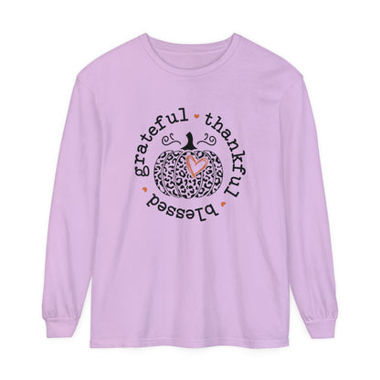 Grateful - Thankful - Blessed Long Sleeve Shirt