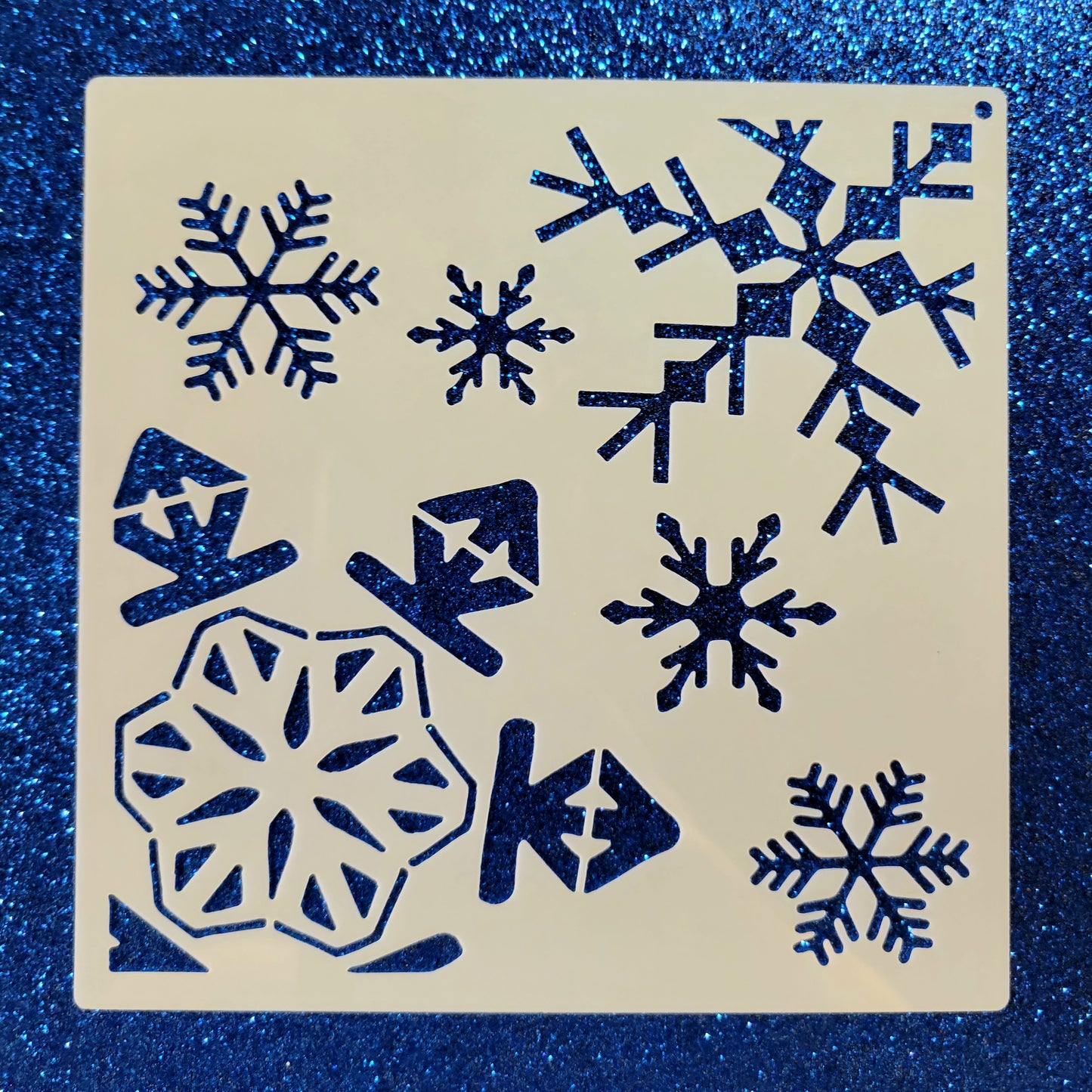 Snowflakes Stencil