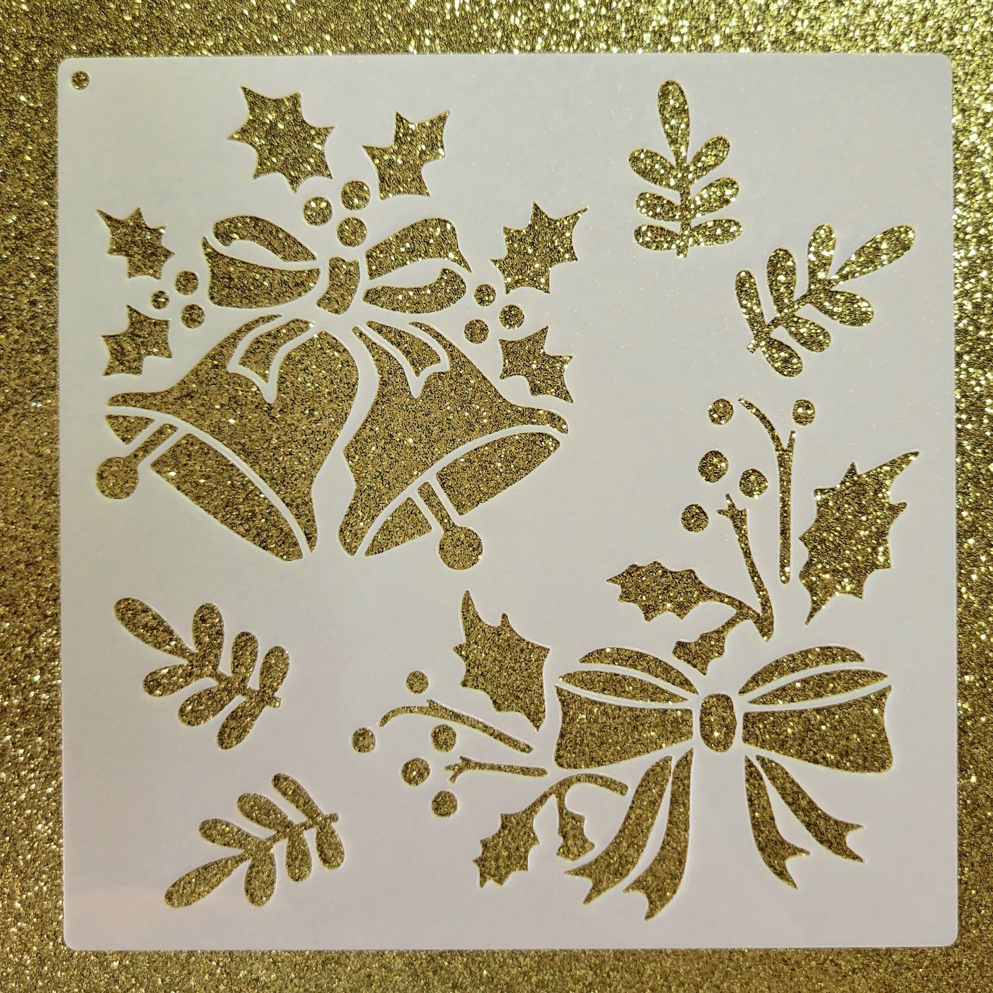 Bell & Bows Stencil