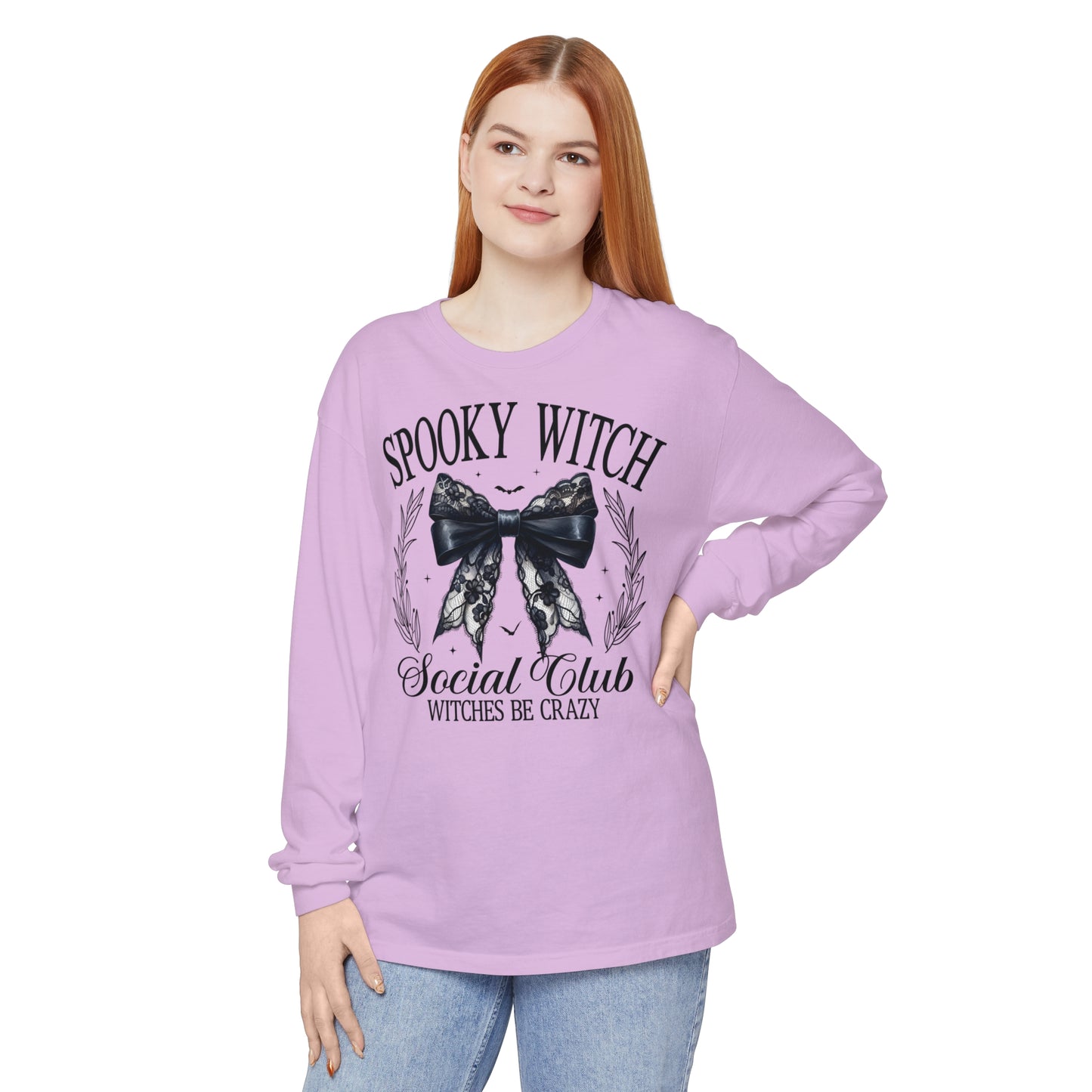 Spooky Witch Club Long Sleeve Shirt