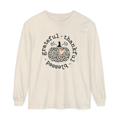 Grateful - Thankful - Blessed Long Sleeve Shirt