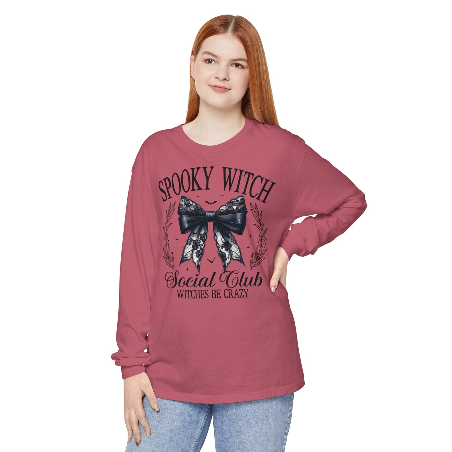 Spooky Witch Club Long Sleeve Shirt