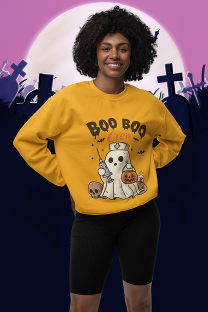 BOO BOO Crew Sweatshirt