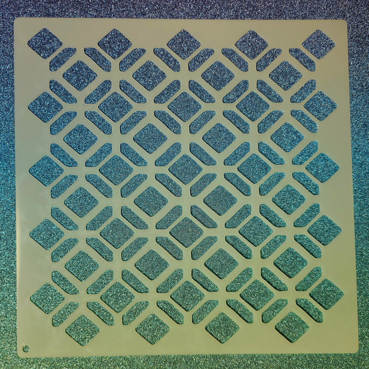 Diamond Pattern Stencil