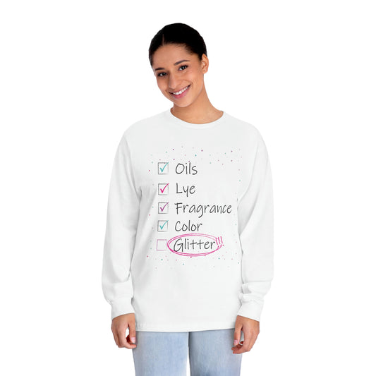 Don't Forget the glitter! Long Sleeve T-Shirt